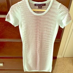 French connection new size  6 blue and beige